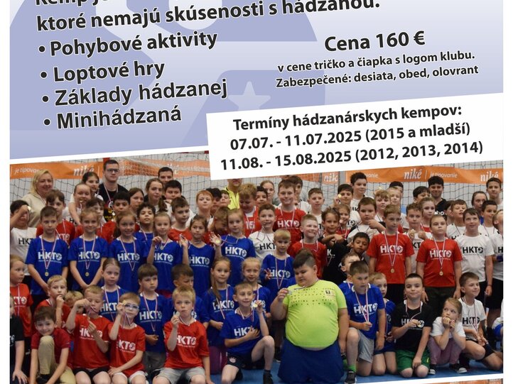 Hádzanársky kemp 2025