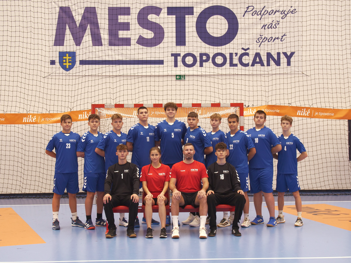 Teamová fotka Mladší dorast - HK Agro Topoľčany 2023
