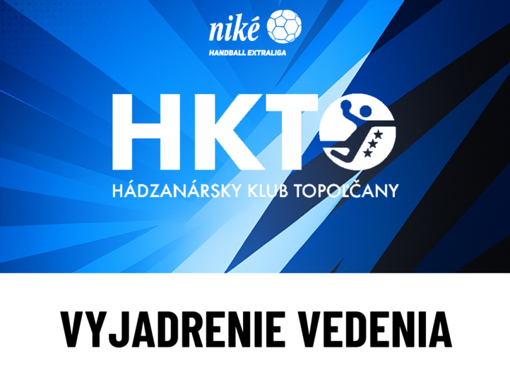 Vyjadrenie vedenia klubu HK agro Topoľčany